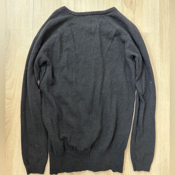 Autumn cashmere girls black sweater, size 12 - Picture 6 of 6